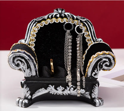 Classical Sofa Resin Jewelry Rack