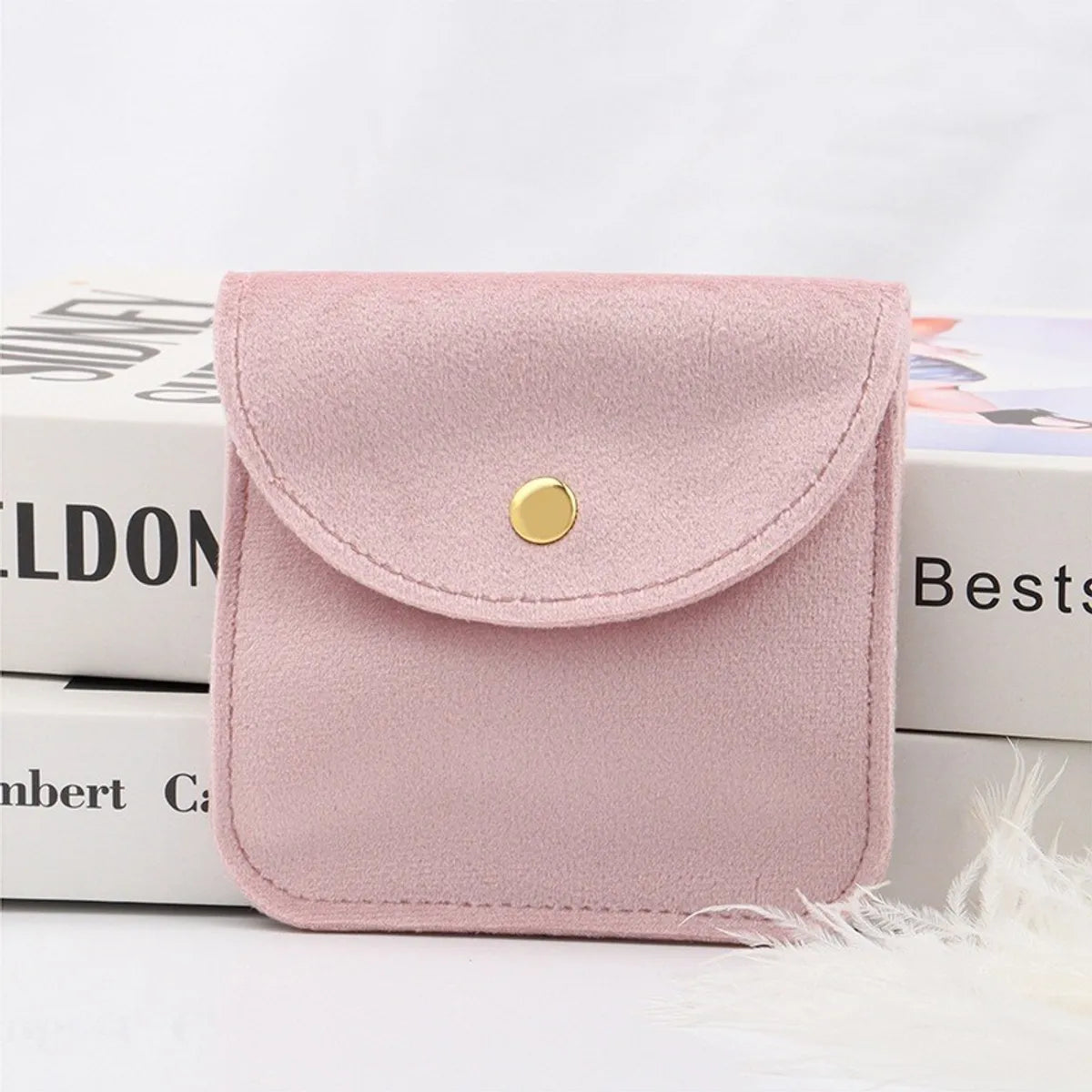 Classical Solid Color Cloth Jewelry Packaging Bags