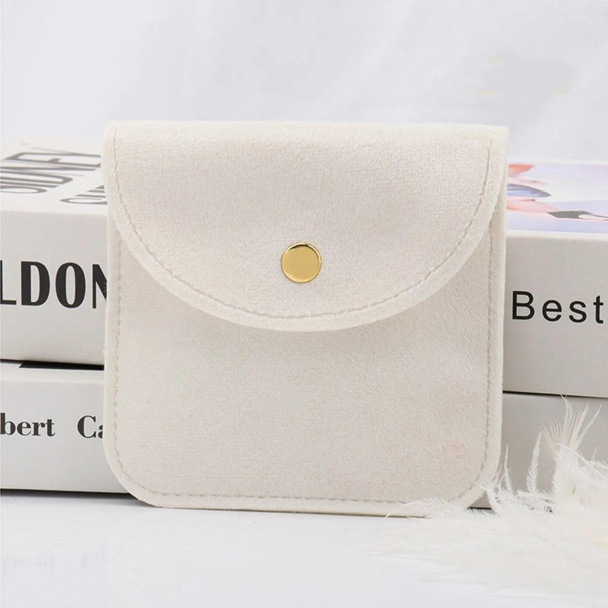 Classical Solid Color Cloth Jewelry Packaging Bags