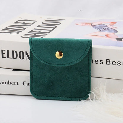 Classical Solid Color Cloth Jewelry Packaging Bags