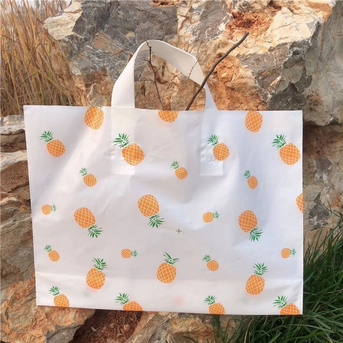 Clothing Store Bag Portable Plastic Bag Summer Peach Fresh Temptation Plastic Shopping Bag Cosmetic Bag Free Shipping