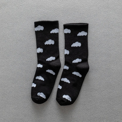 Clouds Socks Summer Thin Tube Socks Korea Autumn Cotton Stocks