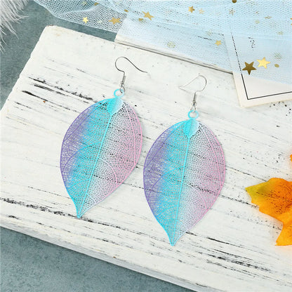 Retro Fashion Ethnic Style Round Iron No Inlaid Earrings