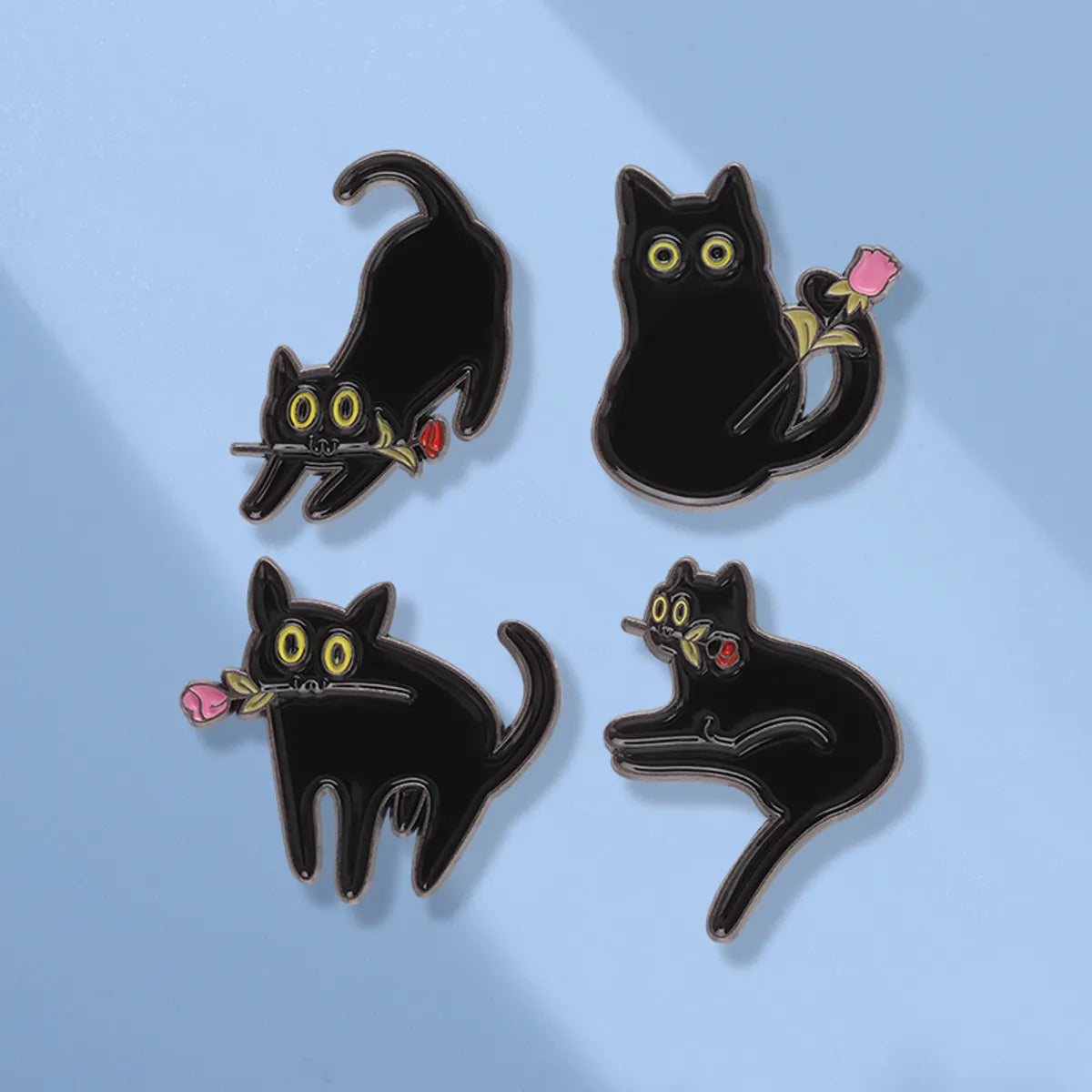 Commute Cat Zinc Alloy Plating Unisex Brooches