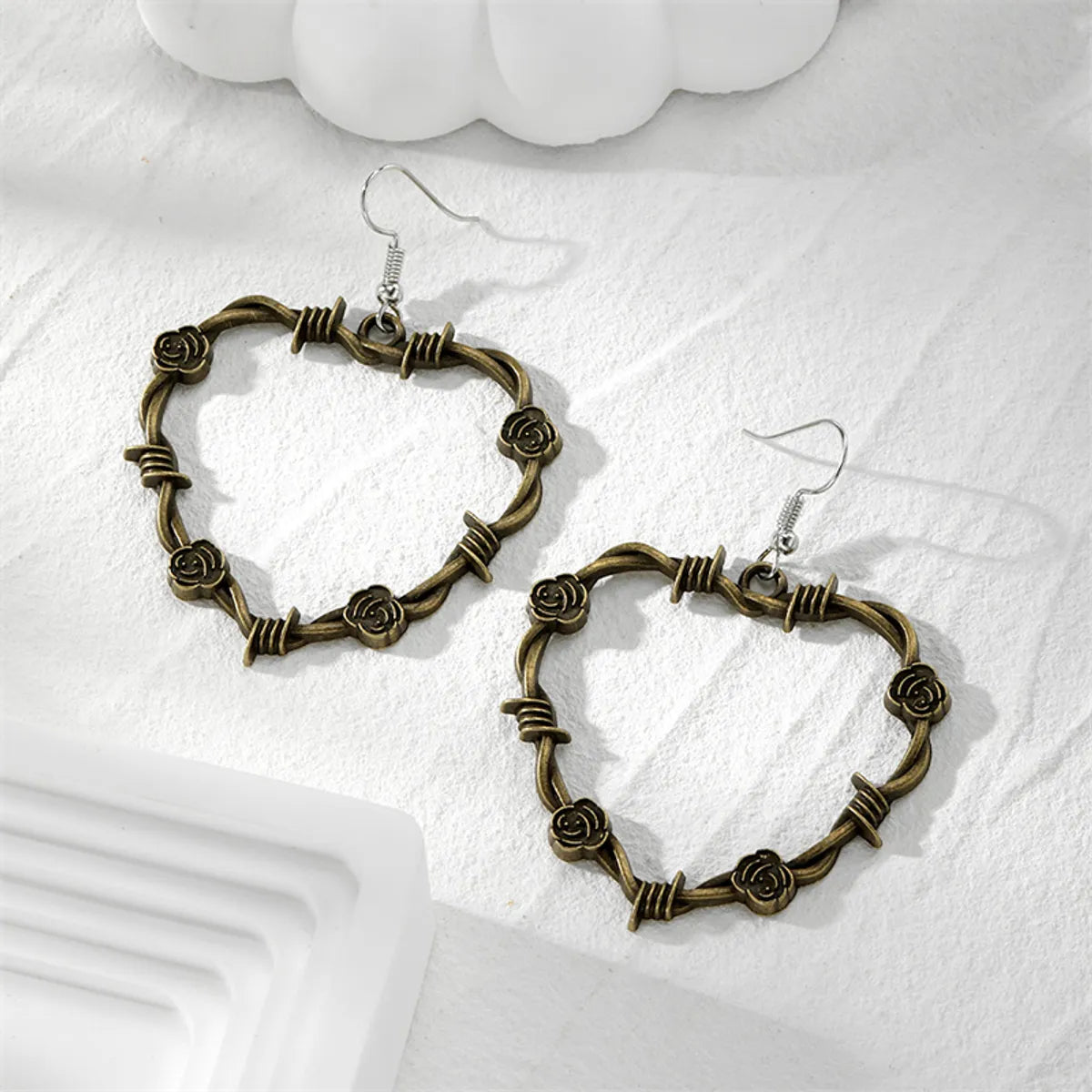 Commute Cool Style Heart Shape Alloy Women'S Jewelry Set