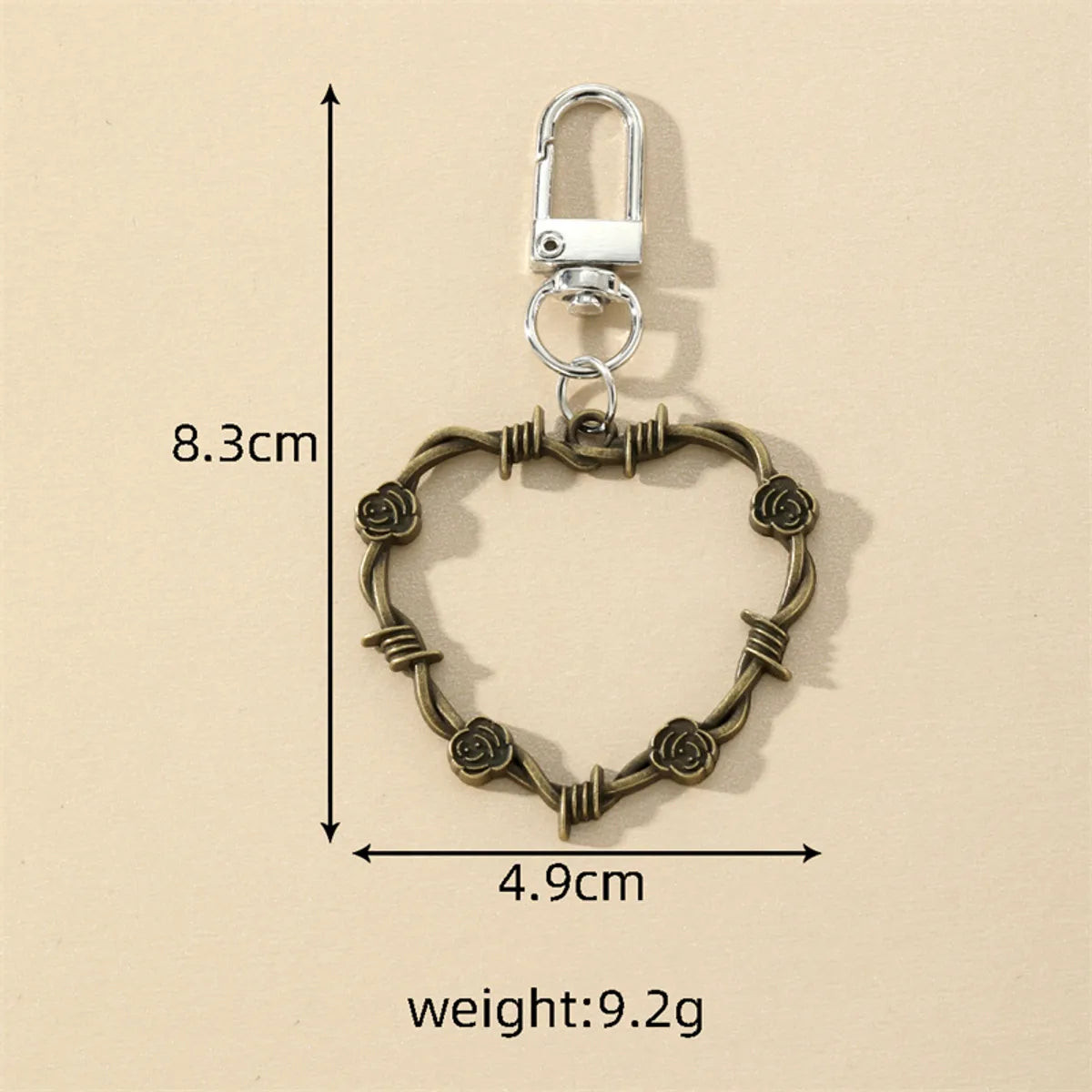 Commute Cool Style Heart Shape Alloy Women'S Jewelry Set