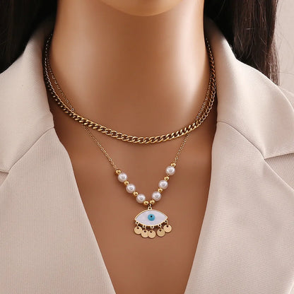 Commute Heart Shape Stainless Steel Plating Pendant Necklace