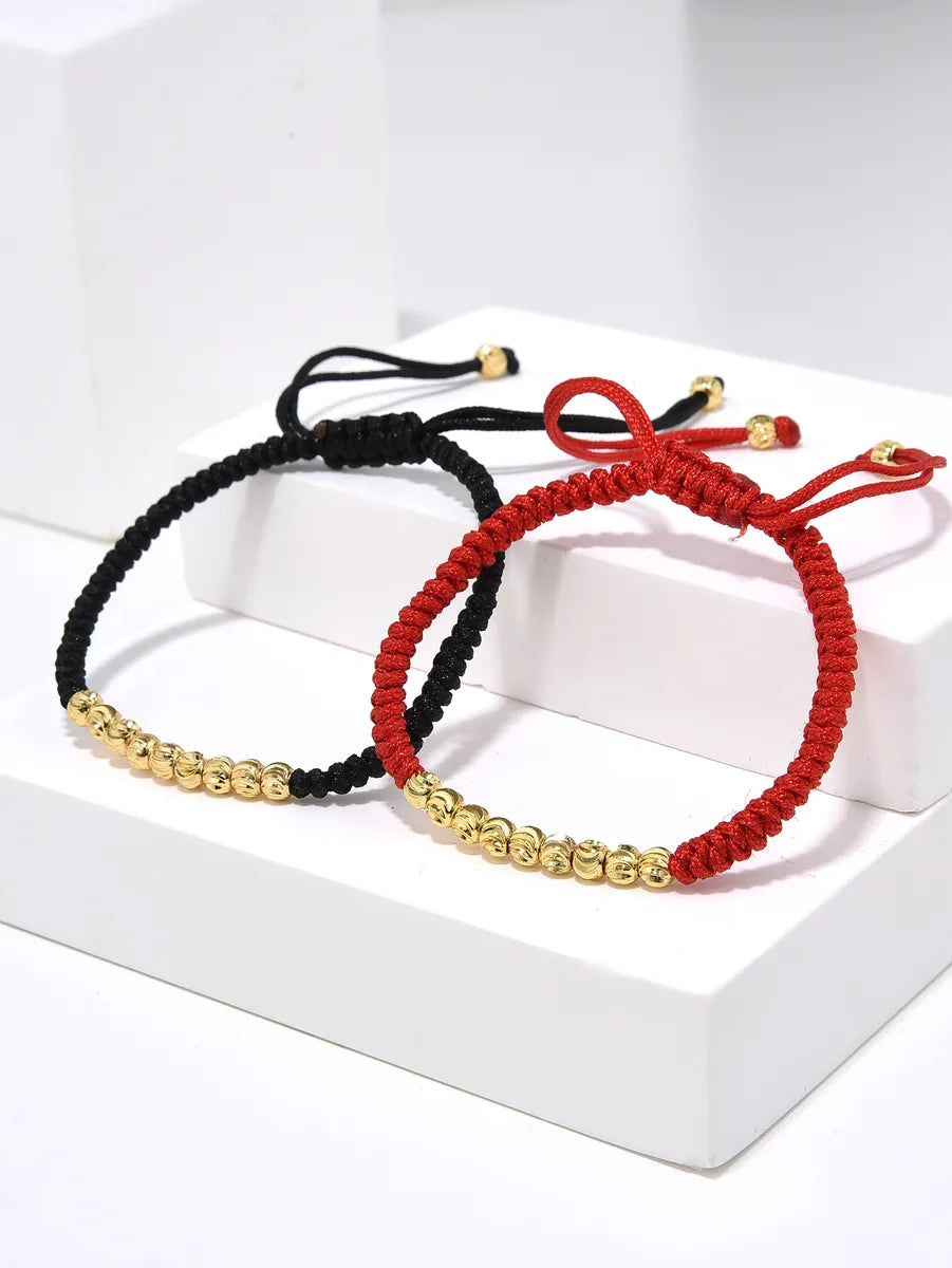 Commute Round Rope Copper Braid Women's Bracelets