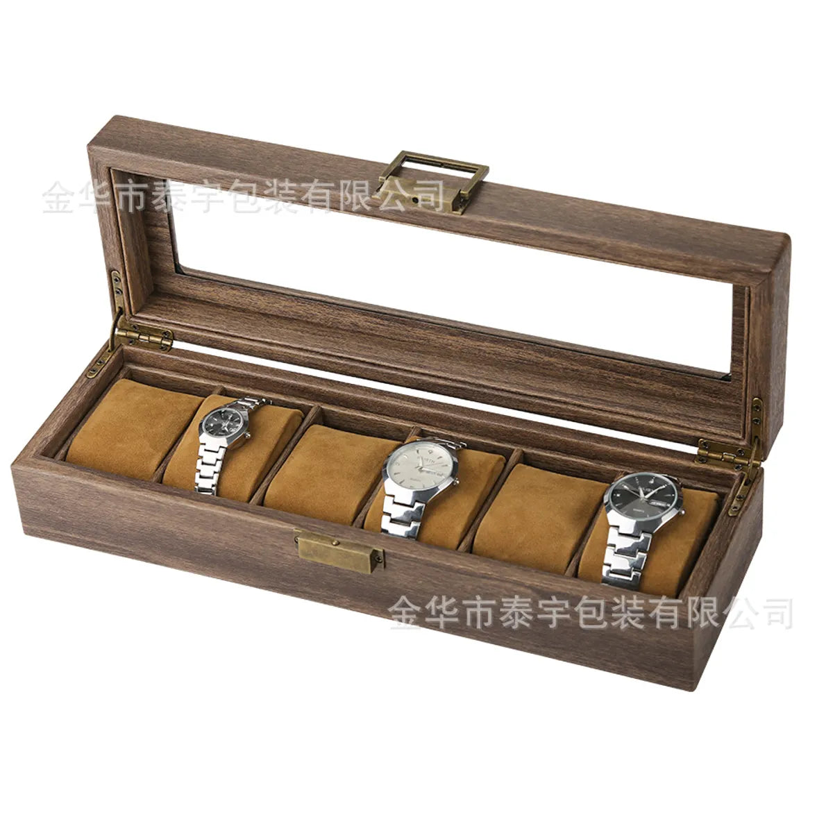 Commute Solid Color Wood Jewelry Boxes