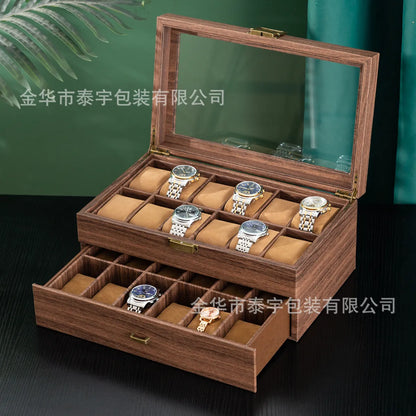 Commute Solid Color Wood Jewelry Boxes