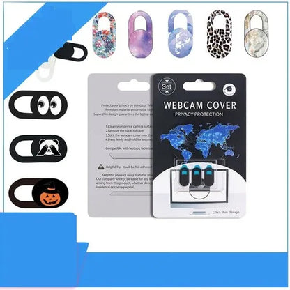 Computer Lens Peep-Proof Sticker Metal Privacy Cover Webcam Cover Mobile Phone Camera Privacy Cover