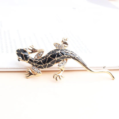 Cool Style Animal Alloy Inlay Alloy Unisex Brooches