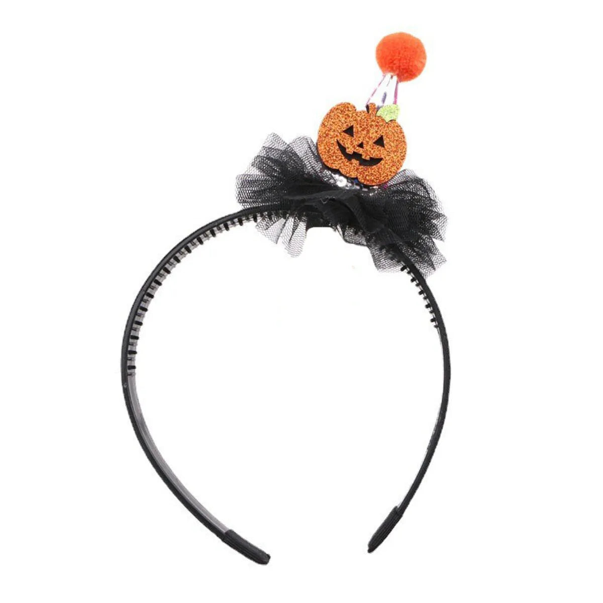 Cool Style Pumpkin Bat Ghost Cloth Lace Laser Hair Clip Hair Band 1 Piece