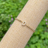 Copper 18K Gold Plated Casual Simple Style Classic Style Plating Inlay Letter Zircon Bracelets