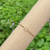 Copper 18K Gold Plated Casual Simple Style Classic Style Plating Inlay Letter Zircon Bracelets