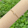 Copper 18K Gold Plated Casual Simple Style Classic Style Plating Inlay Letter Zircon Bracelets