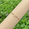 Copper 18K Gold Plated Casual Simple Style Classic Style Plating Inlay Letter Zircon Bracelets