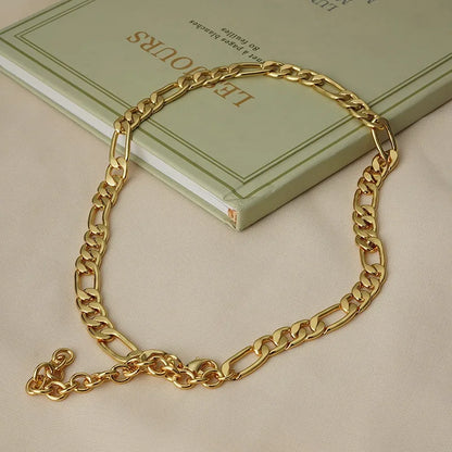 Copper 18K Gold Plated Casual Solid Color Necklace