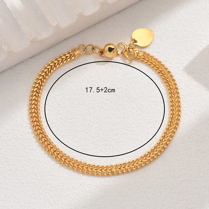 Copper 18K Gold Plated Hollow Out Lines Bracelets