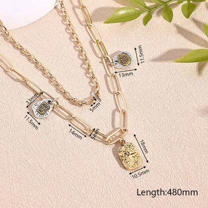 Copper 18K Gold Plated Imitation Gold  Polishing Inlay King Bai Hal Flower Butterfly Zircon Pendant Necklace