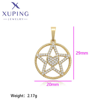 Copper 18K Gold Plated Plating Star Artificial Gemstones