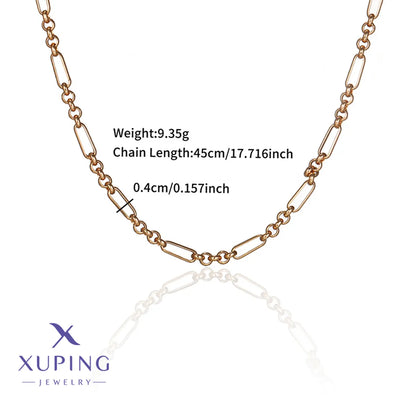 Copper 18K Gold Plated Platinum Plated Geometric Necklace