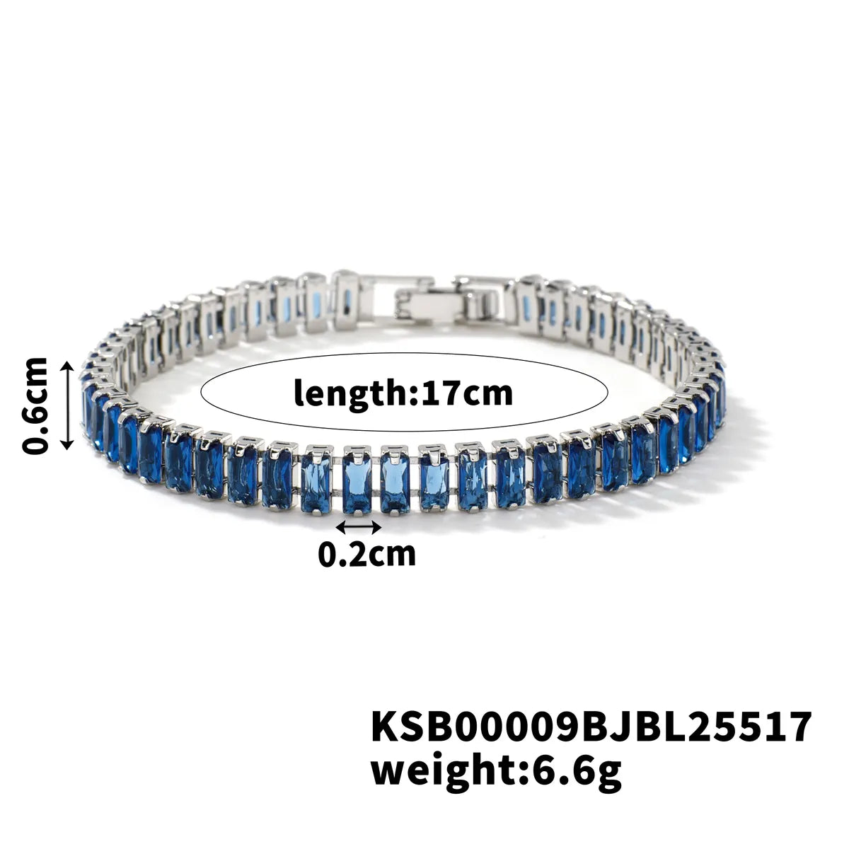 Copper K Gold Plated Rhodium Plated Inlay Lattice Zircon Bracelets