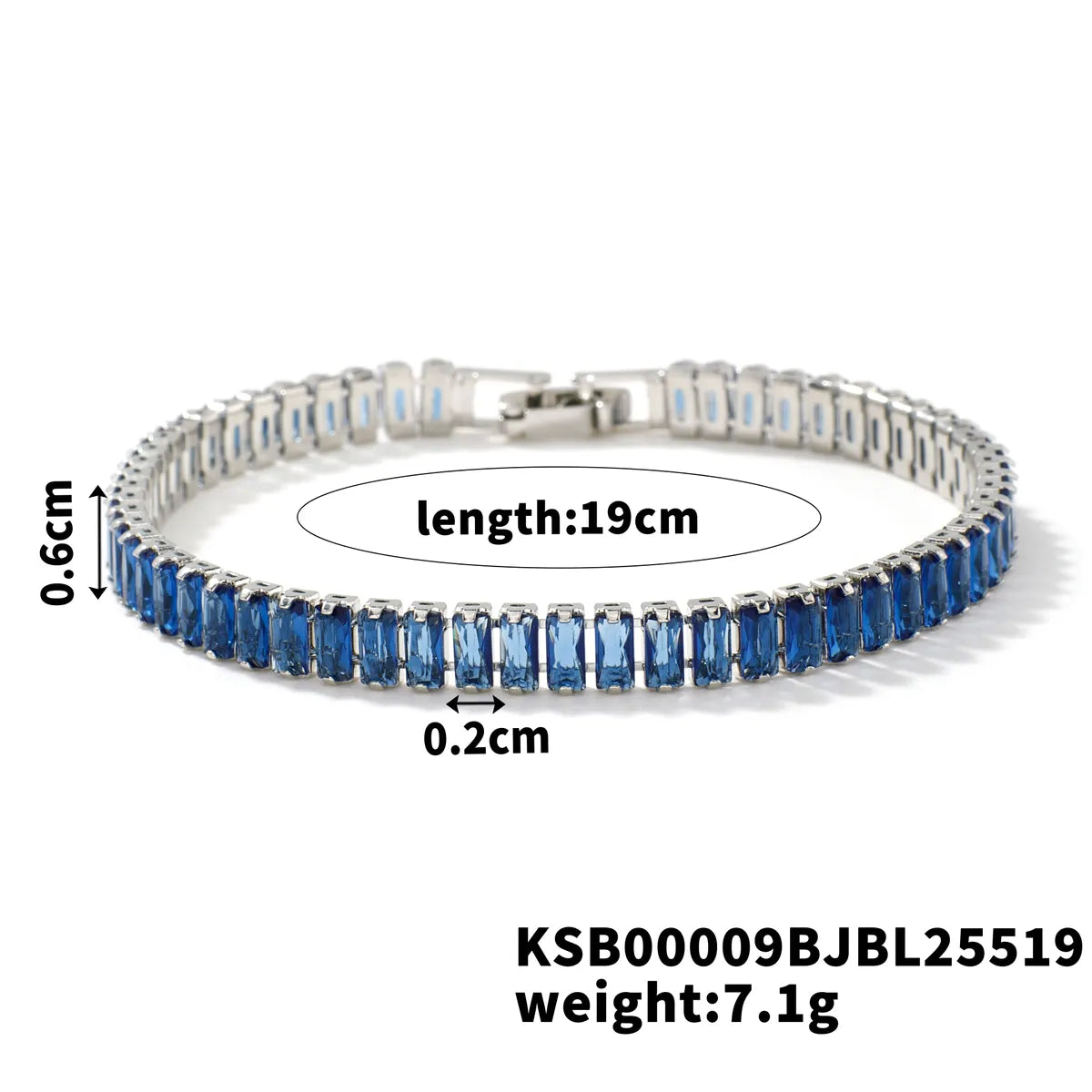 Copper K Gold Plated Rhodium Plated Inlay Lattice Zircon Bracelets