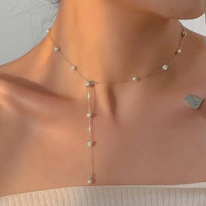 Copper Plating Geometric Necklace