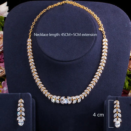 Copper Silver Plated Casual Elegant Simple Style Plating Inlay Leaf Artificial Gemstones Jewelry Set