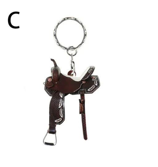 Cowboy Style Magic Hat Arylic Unisex Bag Pendant Keychain