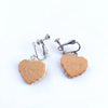 Cream Sandwich Biscuits Creative Bear Gingerbread Man Earrings