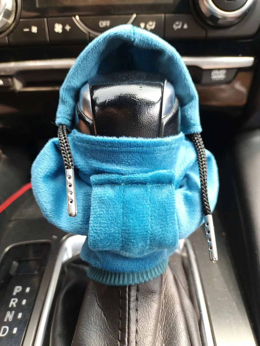 Creative Car Gear Lever Hooded Cover Small Sweatshirt Decoration