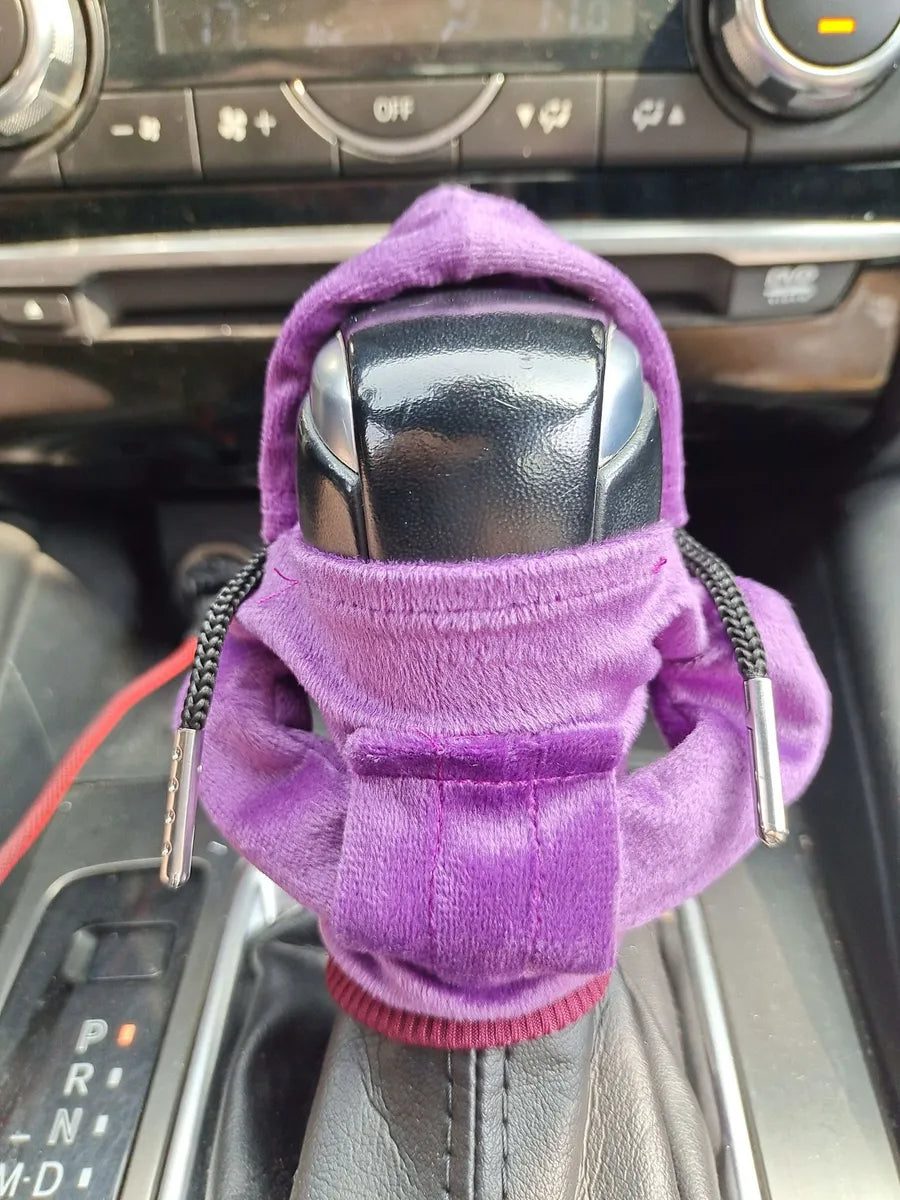 Creative Car Gear Lever Hooded Cover Small Sweatshirt Decoration