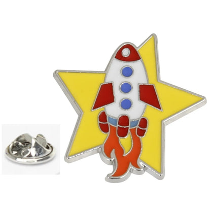 Creative Cute Cartoon Series Astronaut Alloy Brooch Badge