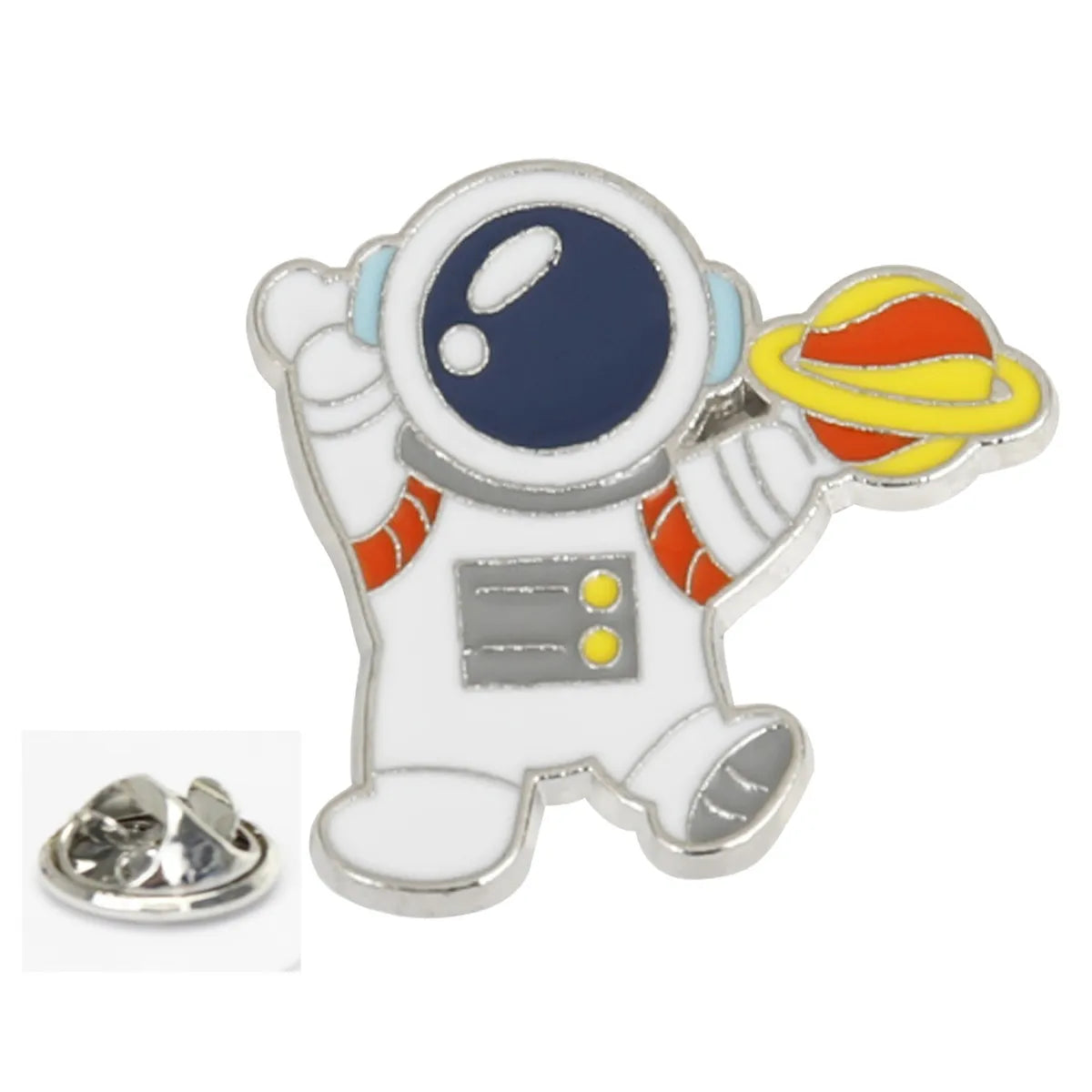 Creative Cute Cartoon Series Astronaut Alloy Brooch Badge