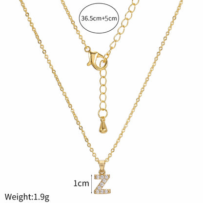 Fashion Letter Necklace In Bulk