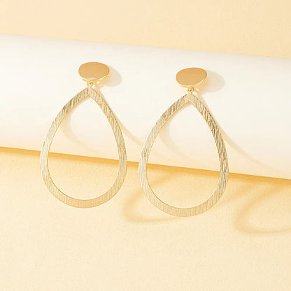 Ins Style Luxurious Lady Geometric Alloy Women's Earrings