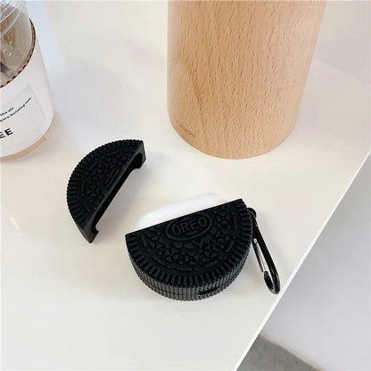 Creative Sandwich Biscuit Protective Cover For  Airpods Pro Bluetooth Headset Airpods12