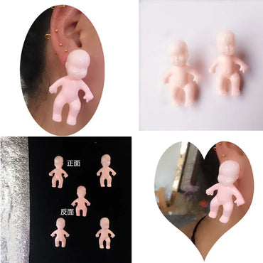 Novelty Doll No Inlaid Earrings