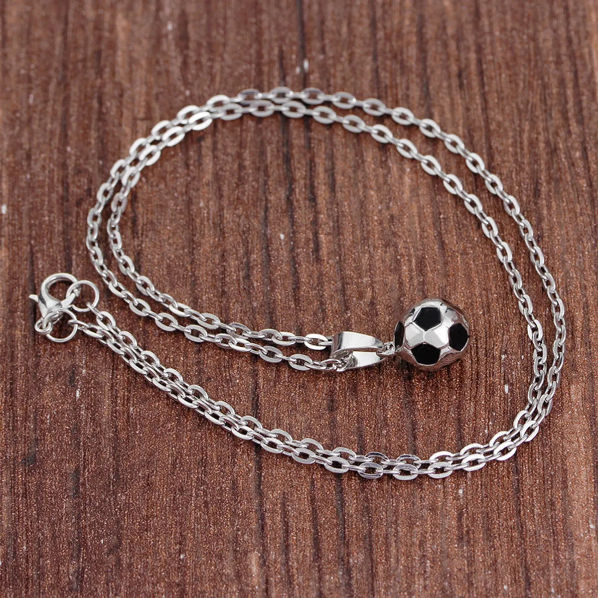 Creative World Cup Football Pendant Sweater Chain Necklace Hot Selling Necklace Women Wholesale Nihaojewelry