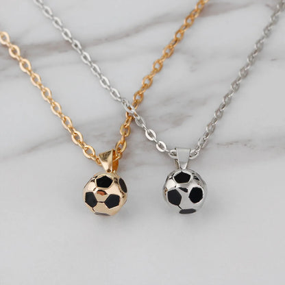 Creative World Cup Football Pendant Sweater Chain Necklace Hot Selling Necklace Women Wholesale Nihaojewelry