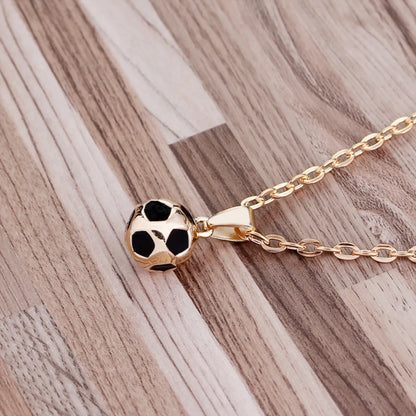 Creative World Cup Football Pendant Sweater Chain Necklace Hot Selling Necklace Women Wholesale Nihaojewelry