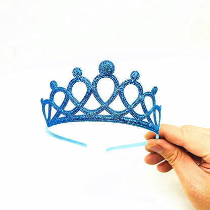 Baby Hair Band Crown  Children'S Hair Accessories Baby Hair Band Girl'S Headdress 100 Days Full Moon Birthday