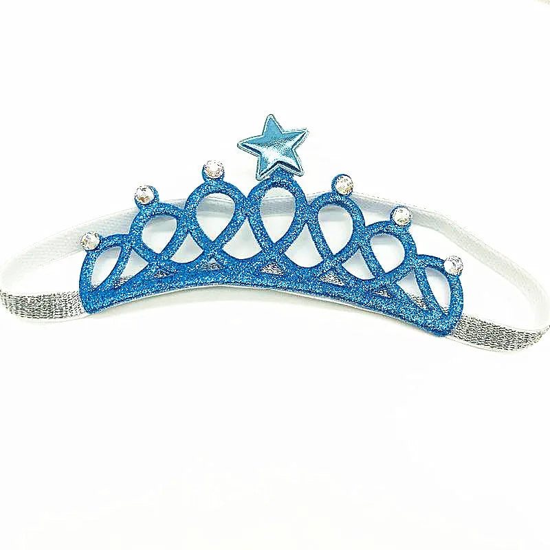 Baby Hair Band Crown  Children'S Hair Accessories Baby Hair Band Girl'S Headdress 100 Days Full Moon Birthday