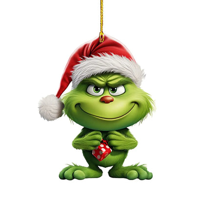 Cross-Border Christmas Cartoon Grinch Creative Pendant Christmas Tree Decorations