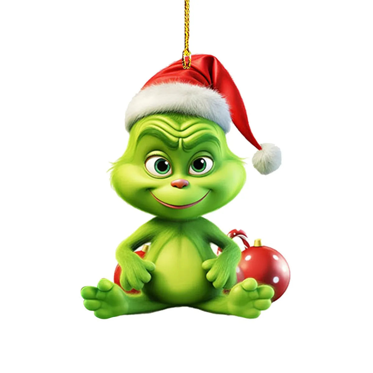 Cross-Border Christmas Cartoon Grinch Creative Pendant Christmas Tree Decorations