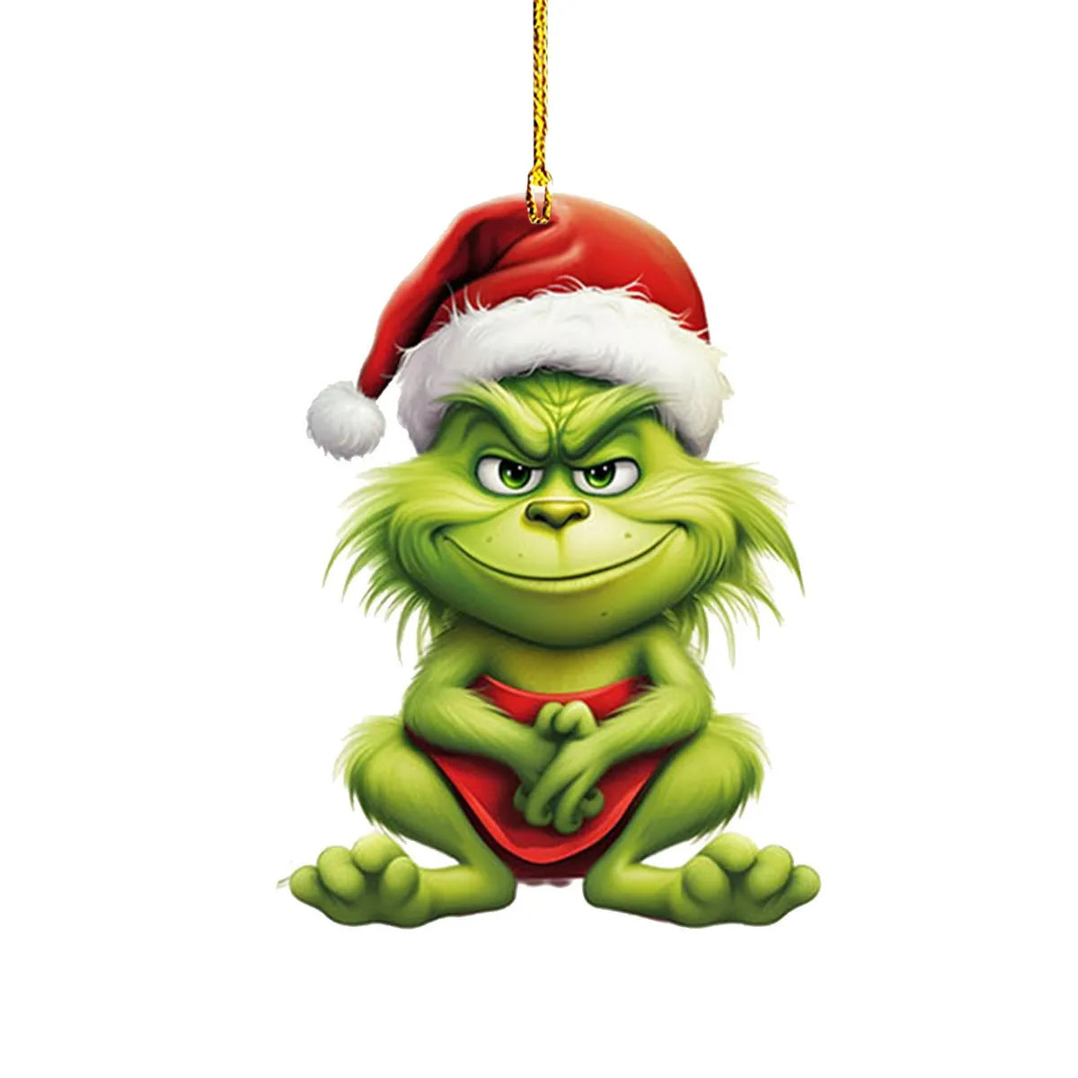 Cross-Border Christmas Cartoon Grinch Creative Pendant Christmas Tree Decorations