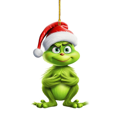 Cross-Border Christmas Cartoon Grinch Creative Pendant Christmas Tree Decorations