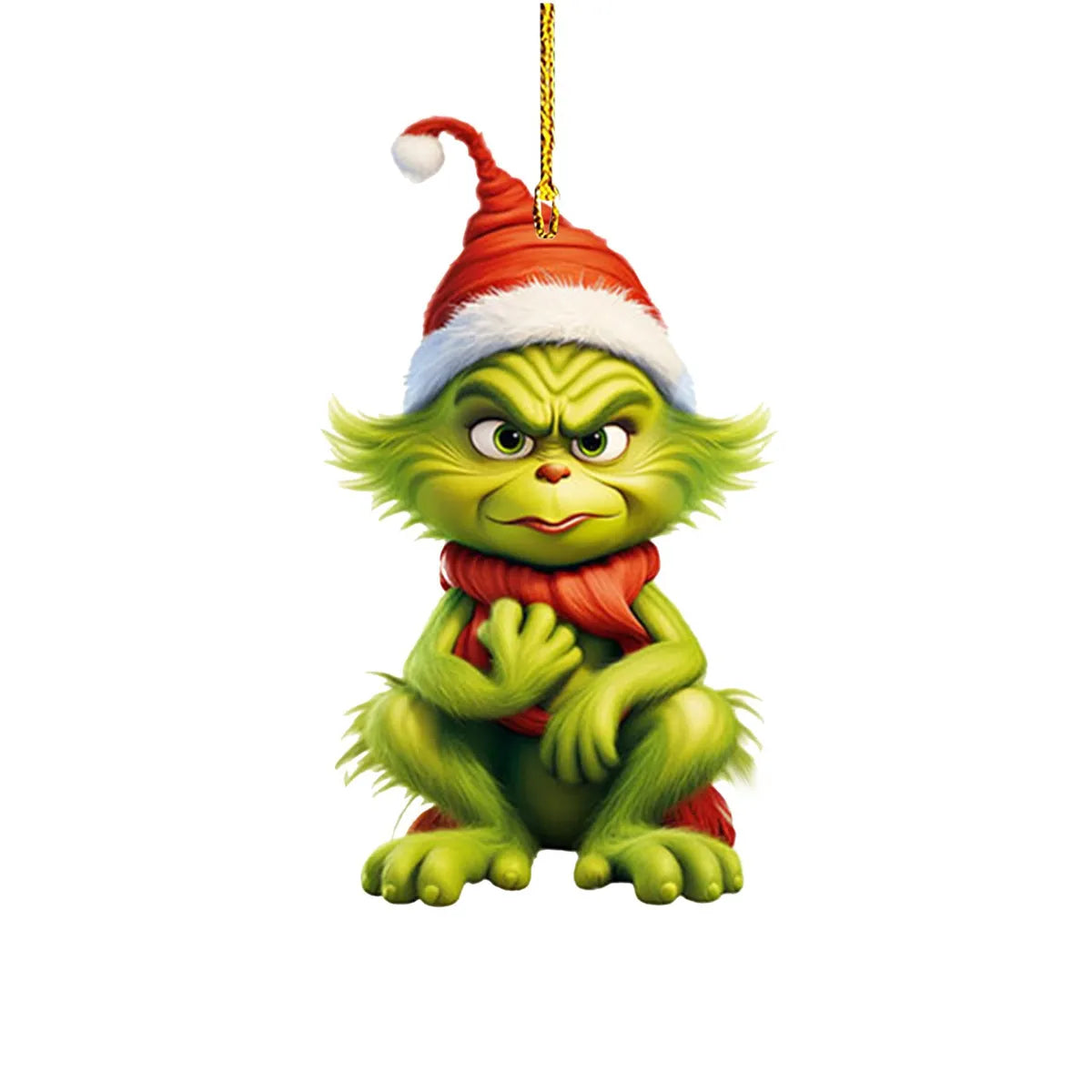 Cross-Border Christmas Cartoon Grinch Creative Pendant Christmas Tree Decorations